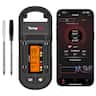 TempPro - TempSpike Plus 600 ft Wireless Meat Thermometer with Two Ultra-Thin Probes & LCD Booster (Formerly ThermoPro) - Black