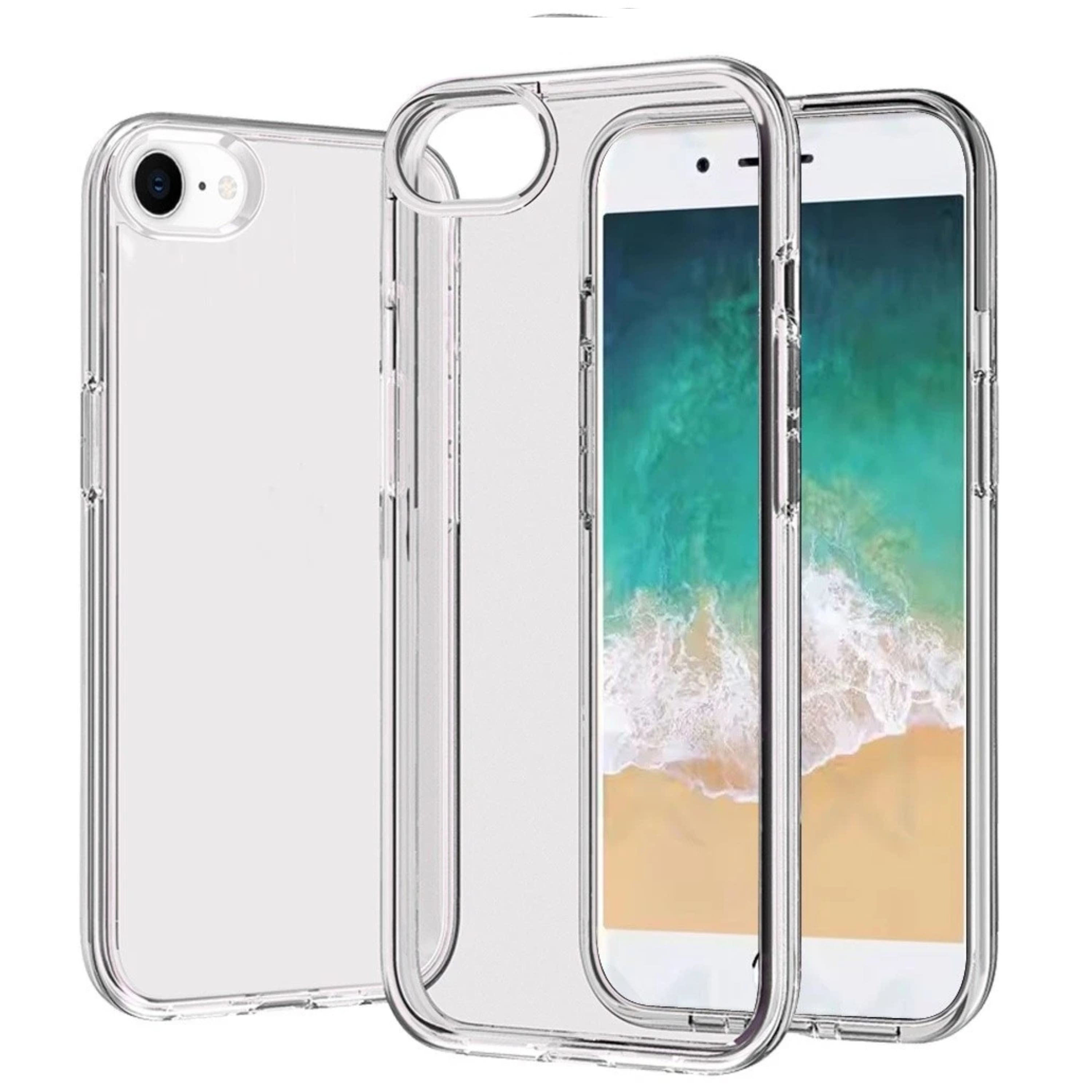 Kitcheniva - Ultra Thick 3mm Translucent Hybrid Case With Tempered Glass For iPhone 16e 17e - Clear price history on PriceWatchPro