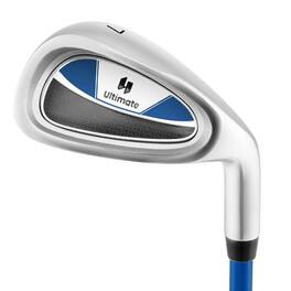 Resenkos - Kids #7 Iron Golf Club with Fiberglass Shaft & Headcover - Blue