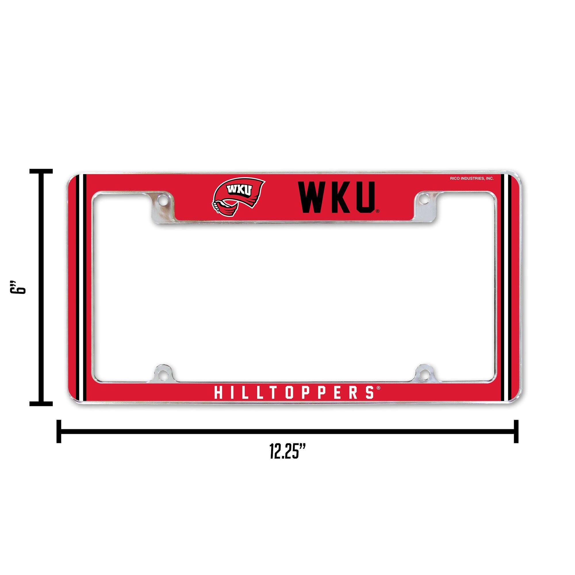 WKU  
HILLTOPPERS  
12.25"