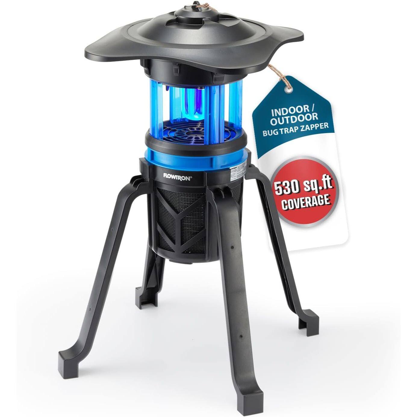 INDOOR/OUTDOOR TRAP ZAPPER BUG FLOWTRON 530 sq.ft COVERAGE