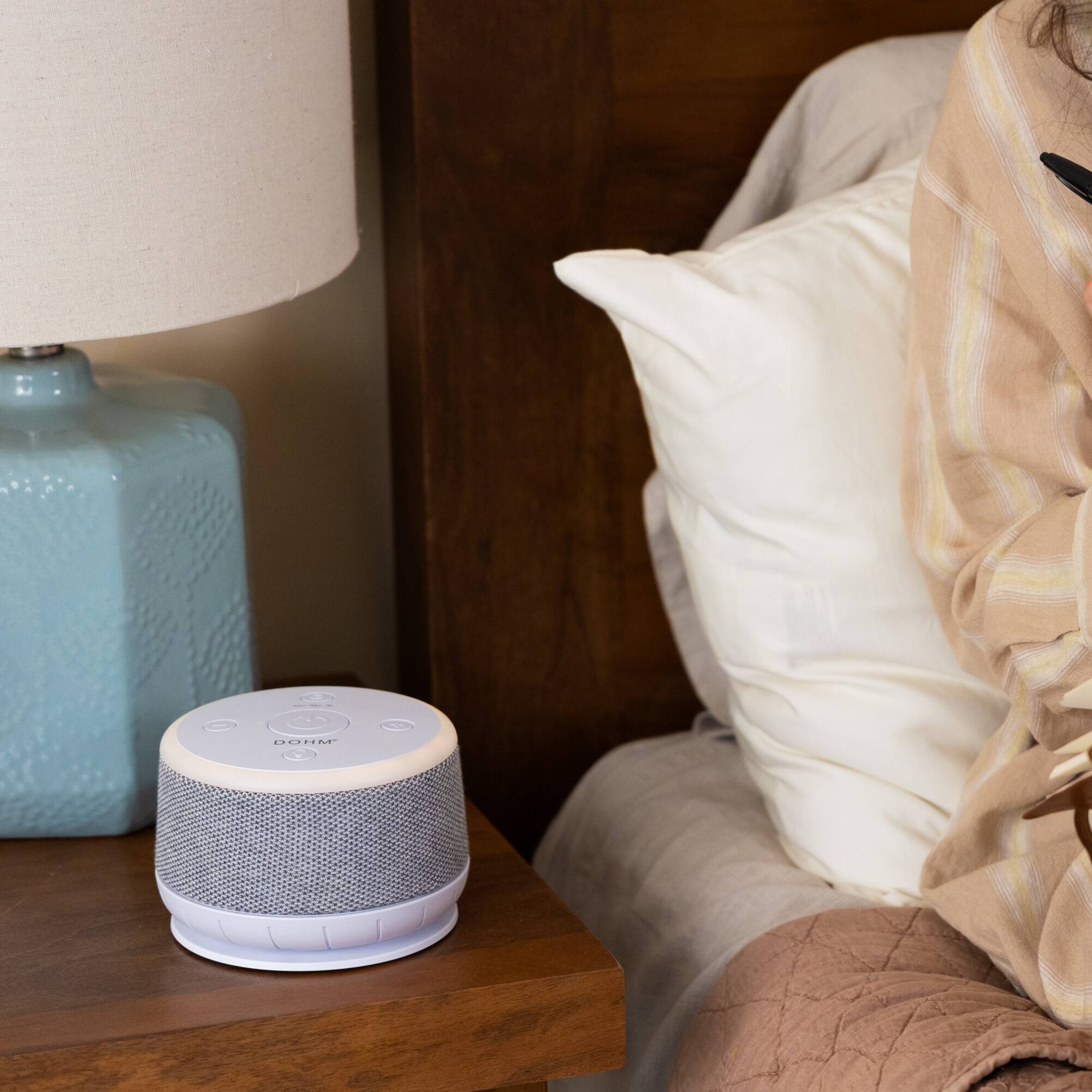 Alt View 3. Yogasleep - Dohm Nova Sound Machine - White/Gray.