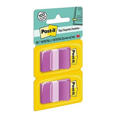 100 languettes | banderitas Post-it flags  
432 m (25.6 m)  
1 N/PO | 1 N/POULG  
100 Post-it