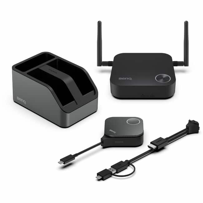 BenQ - InstaShow WDC15 4K UHD Wireless Presentation System - White