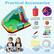 Practical Accessories
1 x Carrying Bag (Random Colors)
50 x Ocean Balls (Random Colors)
1 x Inflatable Basketball
1 x Inflatable Football
1 x Water Slide
1 x Manual Pump
1 x Repair Kit
8 x Ground Stakes
1 x Water Hose Kit