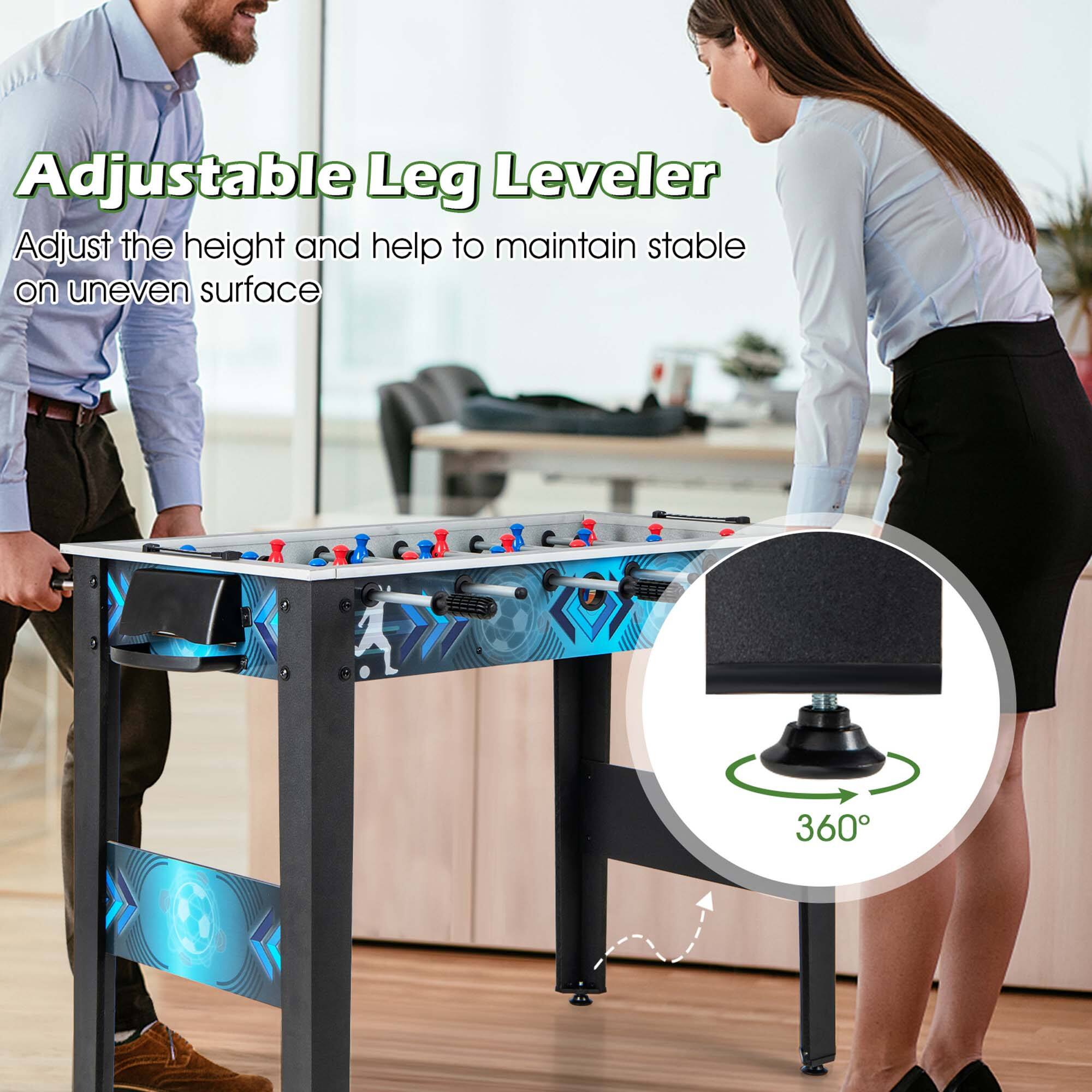 Adjustable Leg Leveler: Adjust the height and help to maintain stability on uneven surfaces.