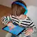 Alt View 19. Belkin - SoundForm™ Mini Volume-Limited Wireless On-Ear Headphones for Kids - Blue.