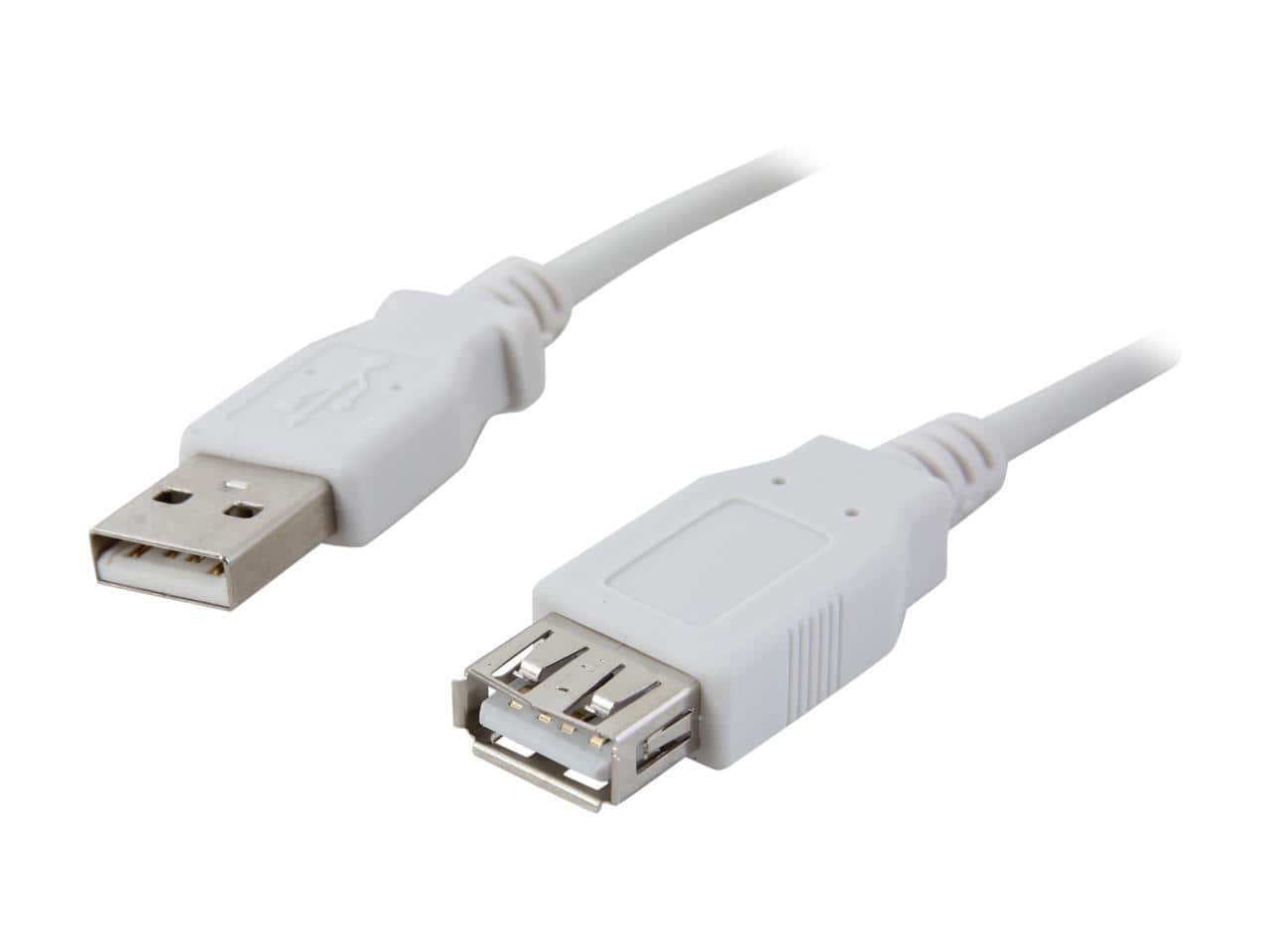 Nippon Labs - Beige 3 ft. USB cable A/Male to A/Female extension USB cable  Model USB-3-MF
