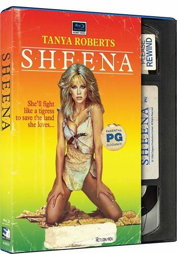 Sheena (Retro VHS Packaging) - BLU-RAY