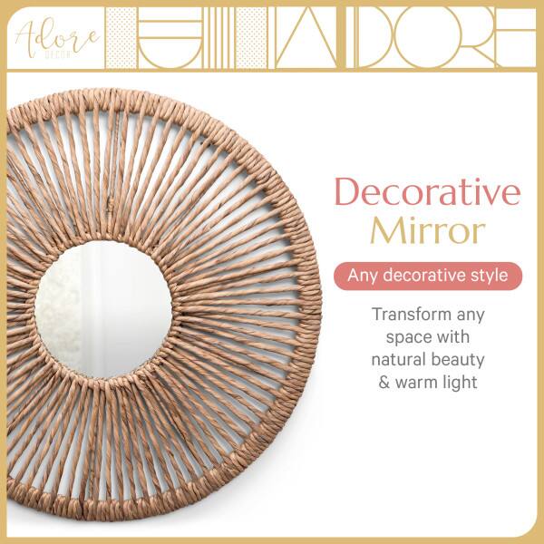 Adore DECOR Decorative Mirror

Any decorative style

Transform any space with natural beauty & warm light