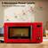 5 Microwave Power Levels
Ideal for your different needs
- 100P: Quick and Thorough Cooking
- 80P: Medium Express Cooking
- 60P: Steaming
- 40P: Defrost
- 20P: Keep Warm
I: I S - ~ Express Clack/Defrost - Cooking InstantStart PAeCancel OSTWAY
