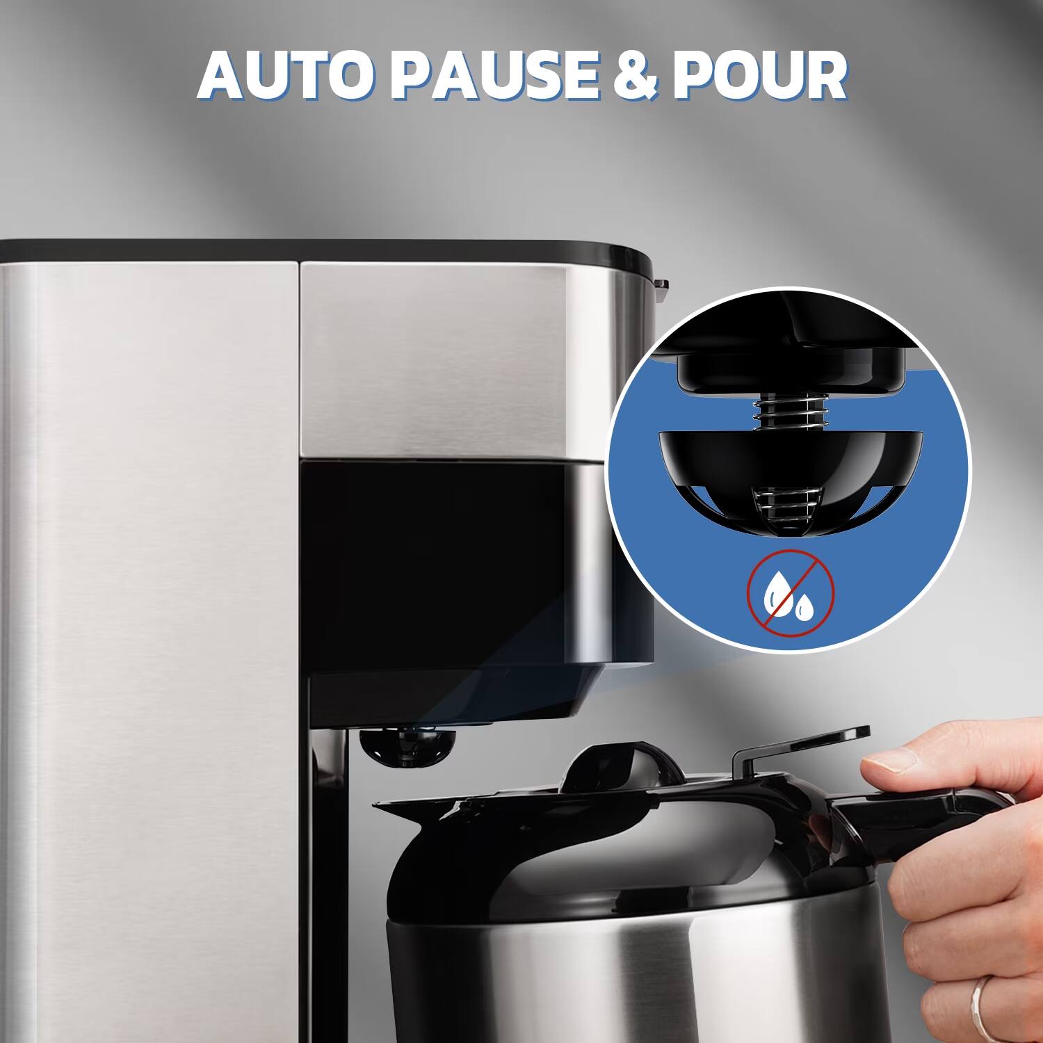 AUTO PAUSE & POUR