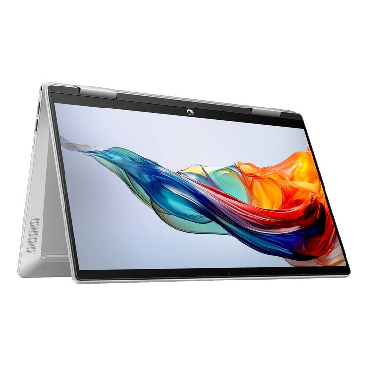 Alt View 2. HP - Pavilion x360 14T-EK200 14 Laptop Core 3-100U 8GB Ram 128GB SSD Windows 11 Home - Silver.