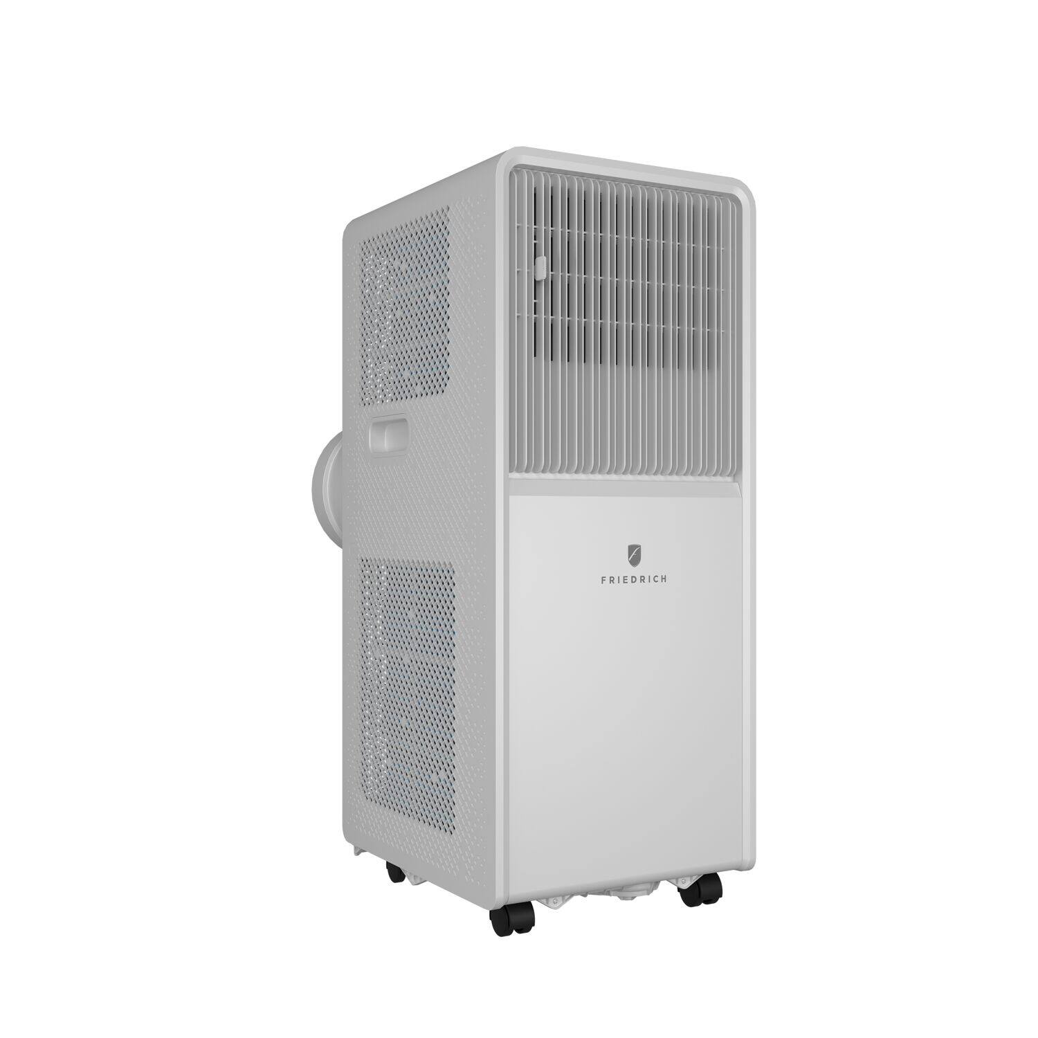 Alt View 6. Friedrich - 10000 BTU (6000 DOE) 450 Sq. Ft. Portable Air Conditioner Cool Only Wifi Enabled - White - White.