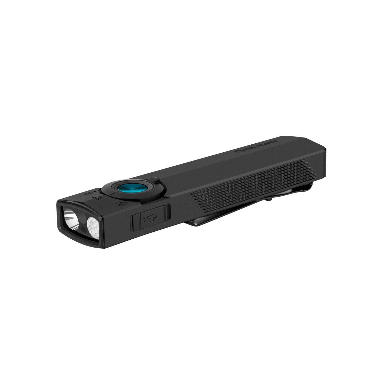 Back. OLIGHT - OLIGHT ArkPro EDC Flat Rechargeable Flashlight (Black CW).