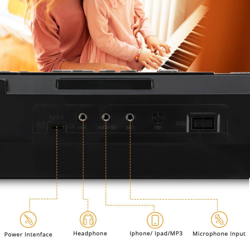 TYPE-C  
DEVO  
USB  
Power Interface  
Headphone  
Iphone/ Ipad/MP3  
Microphone Input