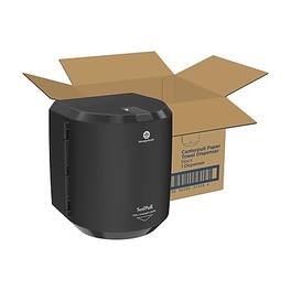 SofPull - Centerpull Paper Towel Dispenser - Black