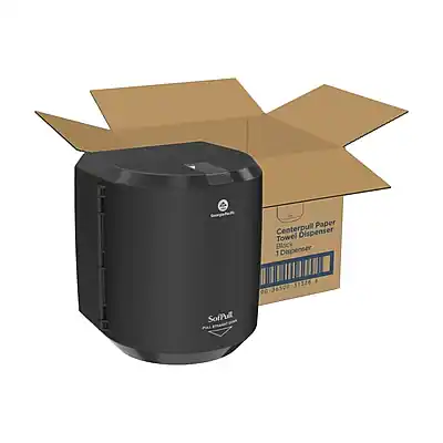 Paper Centerpull Dispenser Towel Black 1 Dispenser 38328 GO 6300 Sofhil
Centerpull Paper Towel Dispenser
1 Dispenser
38328
GO 6300
Sofhil