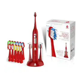 Pursonic - SPM Electric movement Rechargeable Electric Toothbrush - Red