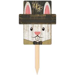 Fan Creations - UCF Knights 16" x 19" Easter Bunny Yard Stake - Multicolor