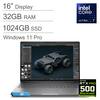 16" Display
32GB RAM
1024GB SSD
Windows 11 Pro
Intel Core Ultra 7
NVIDIA RTX Pro 500 Blackwell Professional Graphics