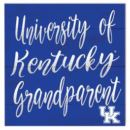 Jardine - Kentucky Wildcats 10'' x 10'' Grandparent Plaque - Blue