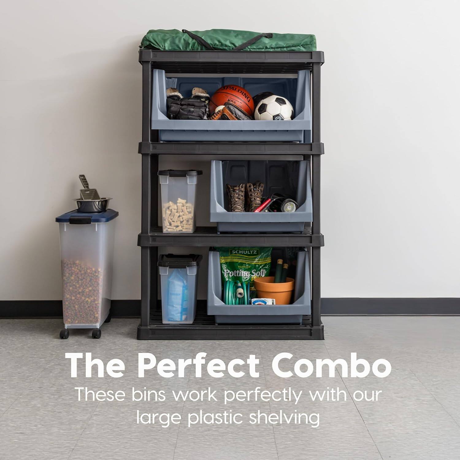 PALDING A 40 SCHULTZ Potting Sol Solj The Perfect Combo These bins work perfectly with our large plastic shelving