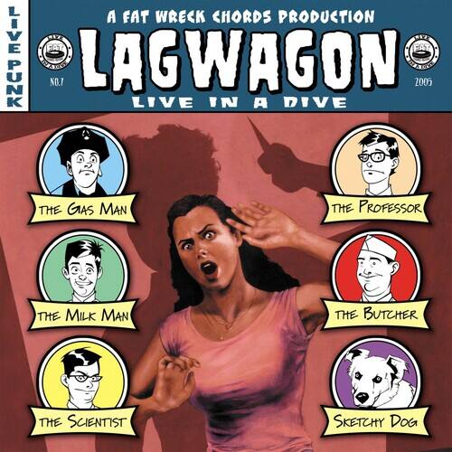 Lagwagon - Live in a Dive   - COMPACT DISCS [CD]