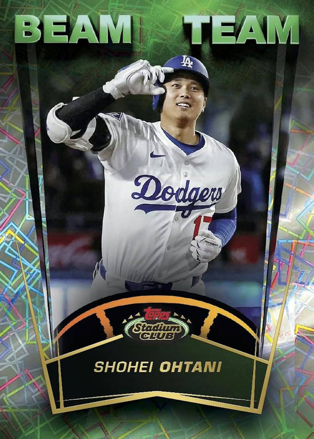 BEAM TEAM LA Dodgers 1 nothigtsc PPS Stadium CLUB SHOHEI OHTANI