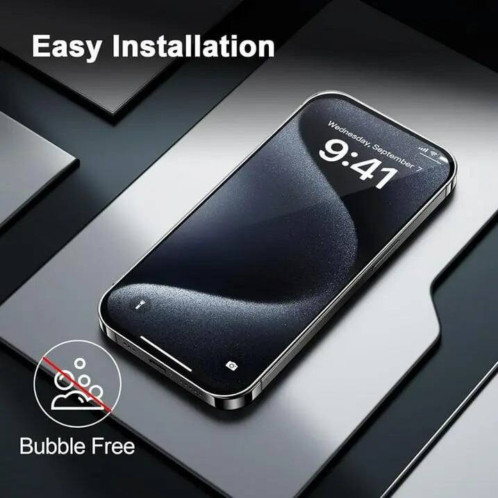 Easy Installation

Wednesday, September 7
9:41

Bubble Free