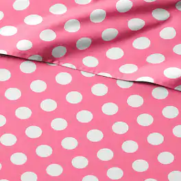 CGK Linens - Kids 4 Piece Bed Sheet Set - Cute & Cozy Wrinkle-Resistant with Vibrant Designs - Full - Rose Dots