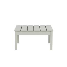 WestinTrends - Ashore Outdoor Patio Modern Adirondack Conversation Table - Sand