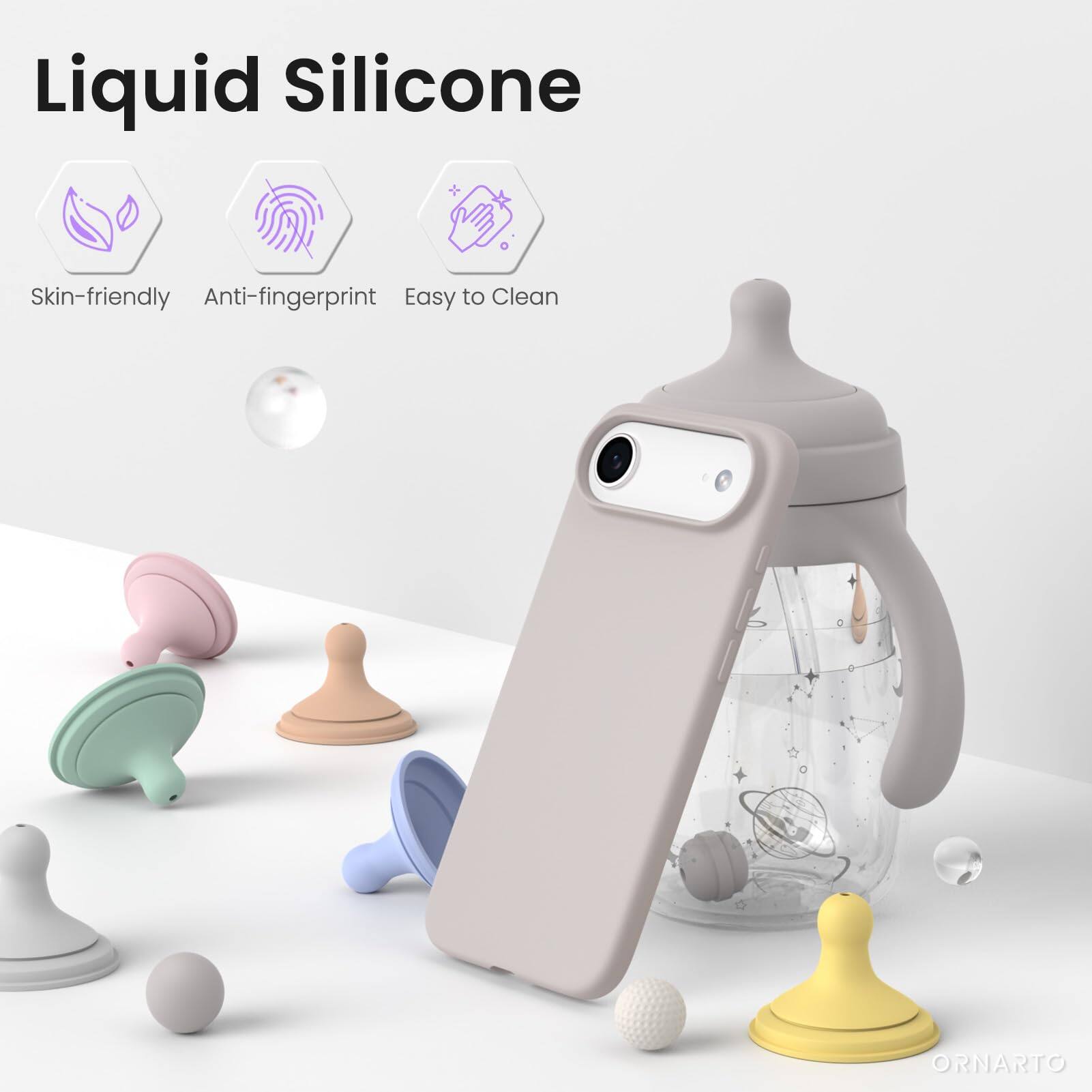 Liquid Silicone

Skin-friendly  
Anti-fingerprint  
Easy to Clean  

ORNARTO