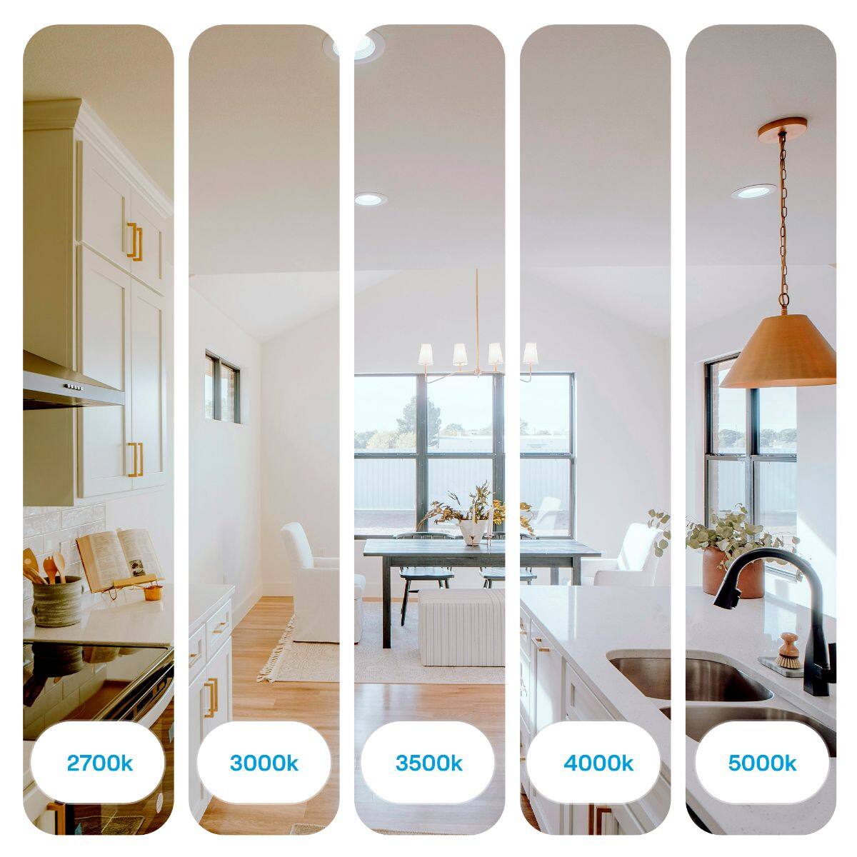 2700k  
3000k  
3500k  
4000k  
5000k