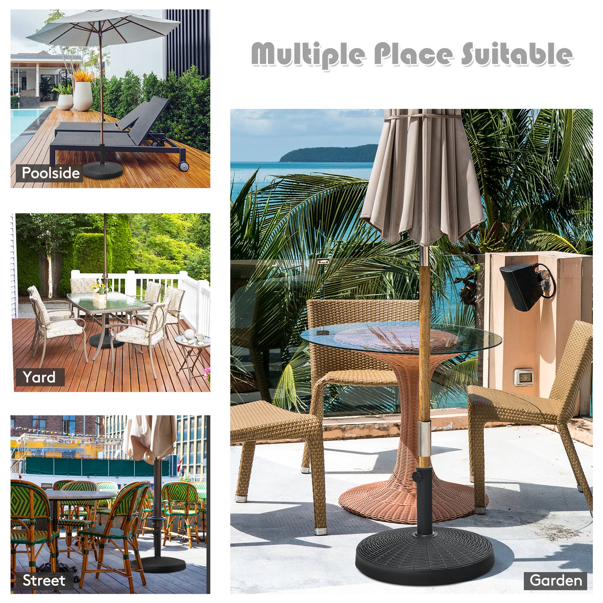 Multiple Place Suitable

- Poolsides
- Yard
- Street
- Garden