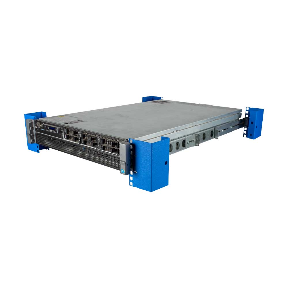 Alt View 4. RackSolutions - RackSolutions 1U Cobra 160-A Rail for Dell - Black.