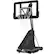 Front. Best Choice Products - Best Choice Products Adjustable 4.4-10ft Basketball Hoop, Portable Goal w/Shatterproof Backboard, Ball Return - Black - Black.
