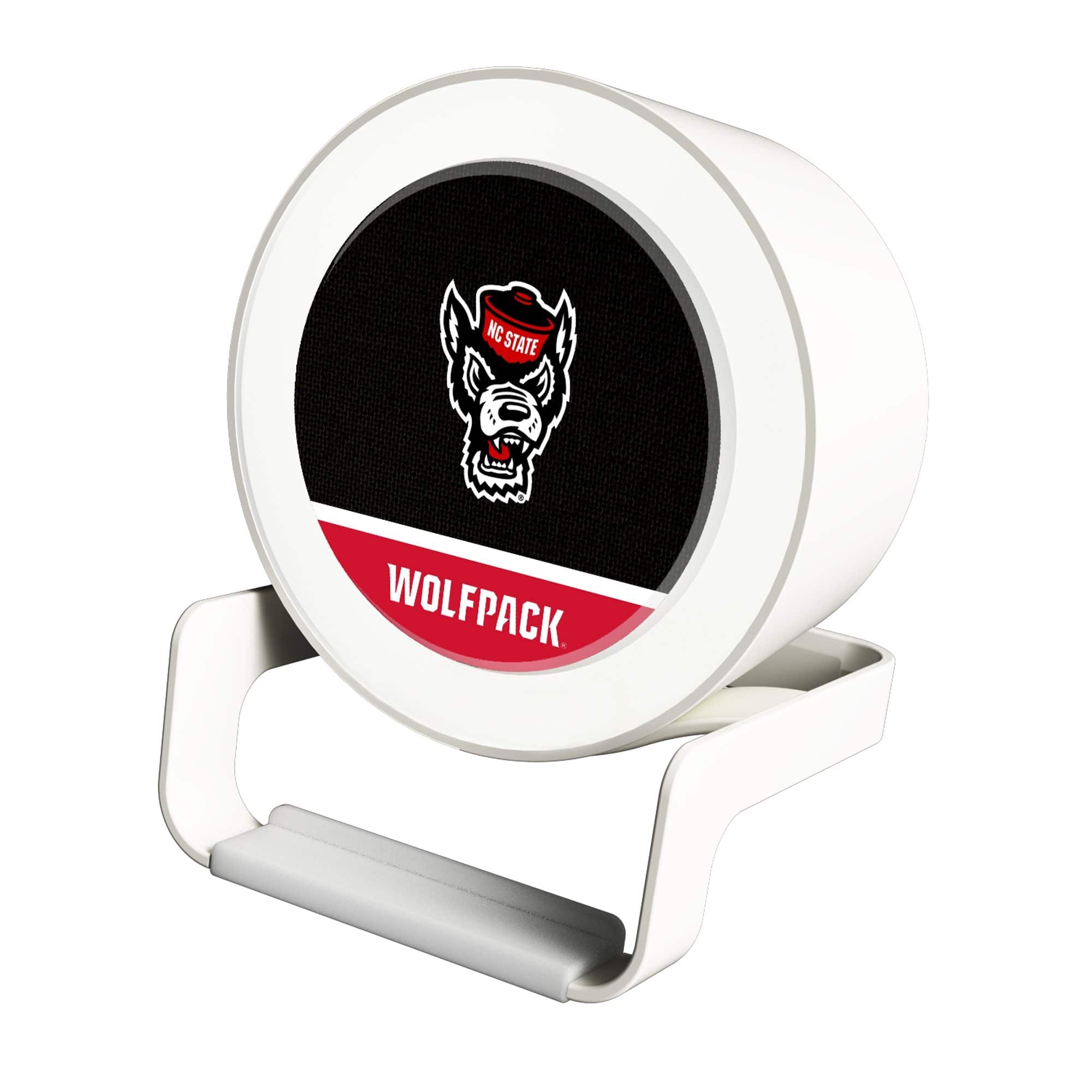 Photos - Portable Speaker Wolfpack Keyscaper - NC State  Night Light Charger and Bluetooth Speaker - White 200661491 