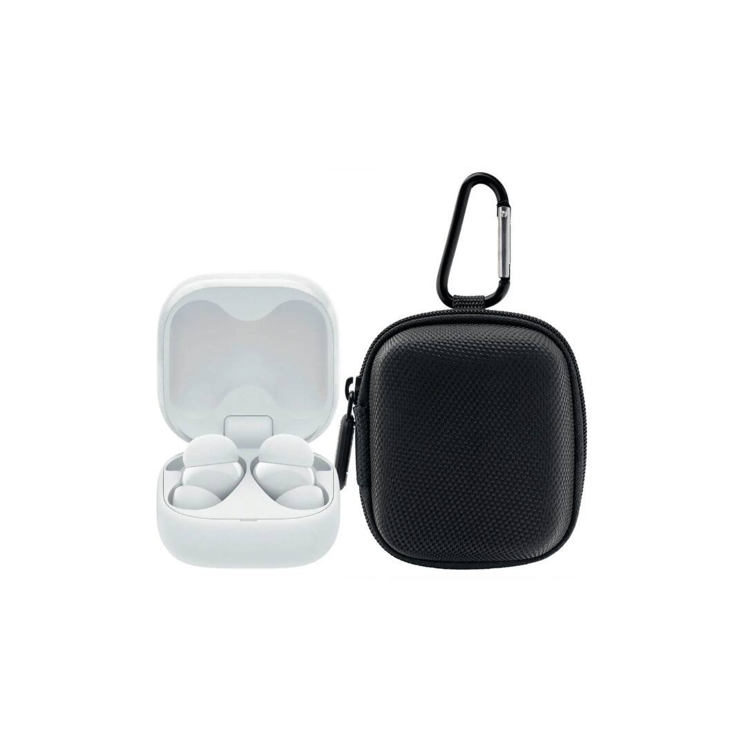 Sony - LinkBuds Open True Wireless Earbud Headphones with Earbud Case Bundle - White