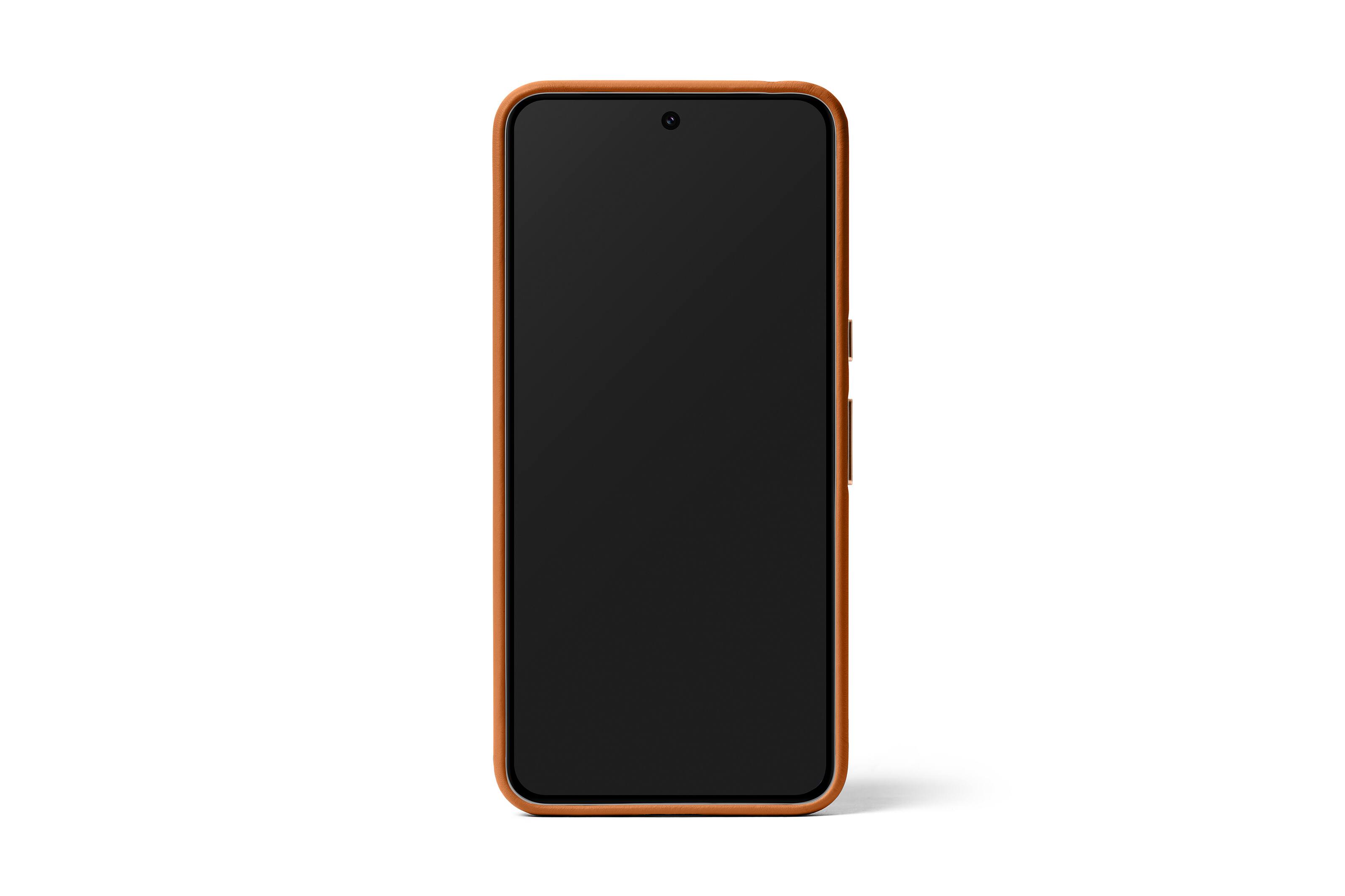 Left. Bellroy - Pixel 8 Pro Leather Phone Case - Terracotta.