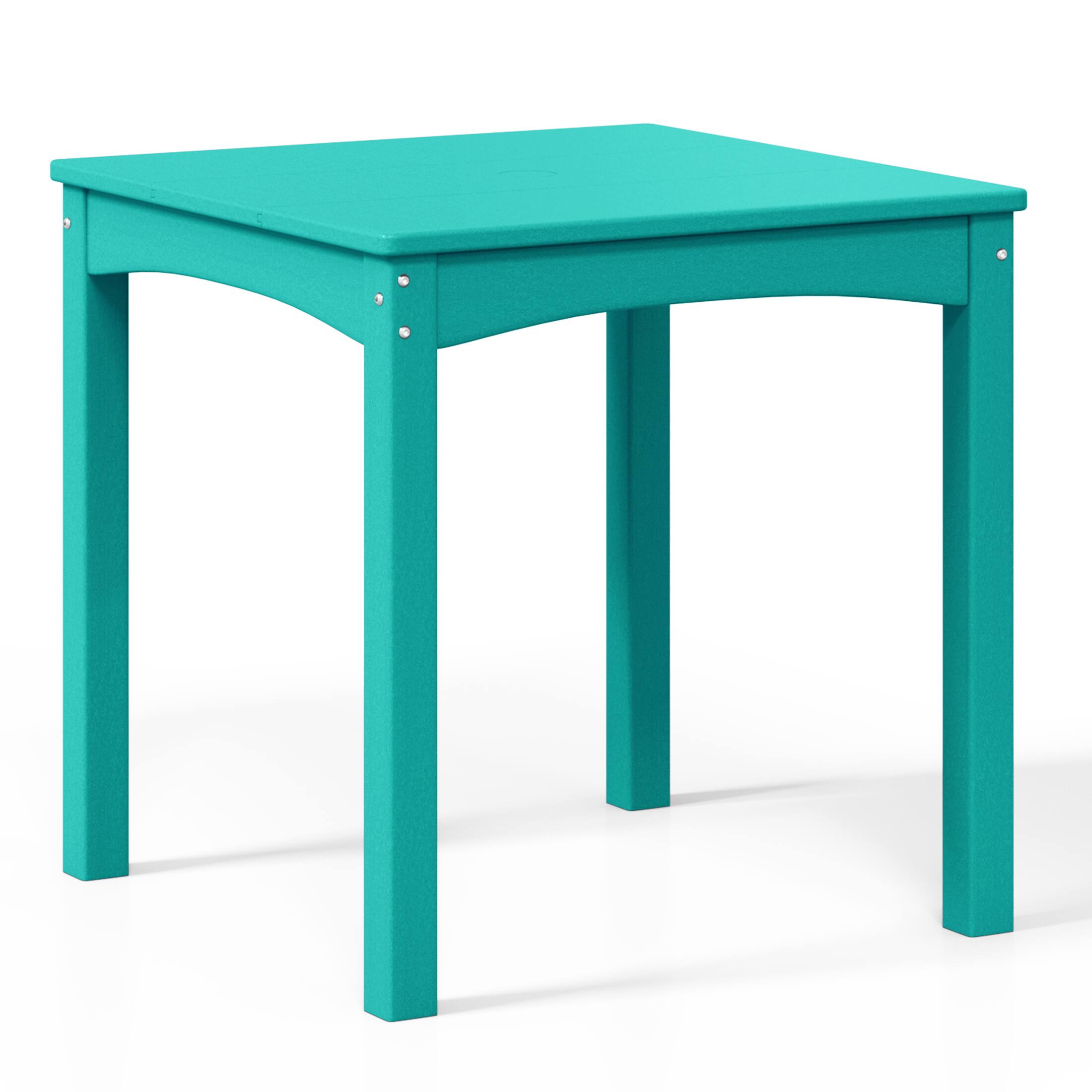 Left. WestinTrends - WestinTrends Treehouse Kids 5-Piece HDPE Dining Table and Chairs Set - Turquoise.