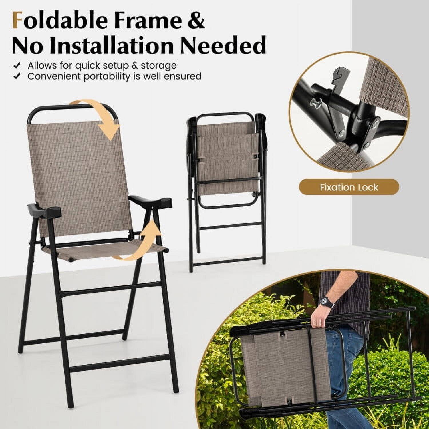 Foldable Frame & No Installation Needed  
Allows for quick setup & storage  
Convenient portability is well ensured  
Fixation Lock