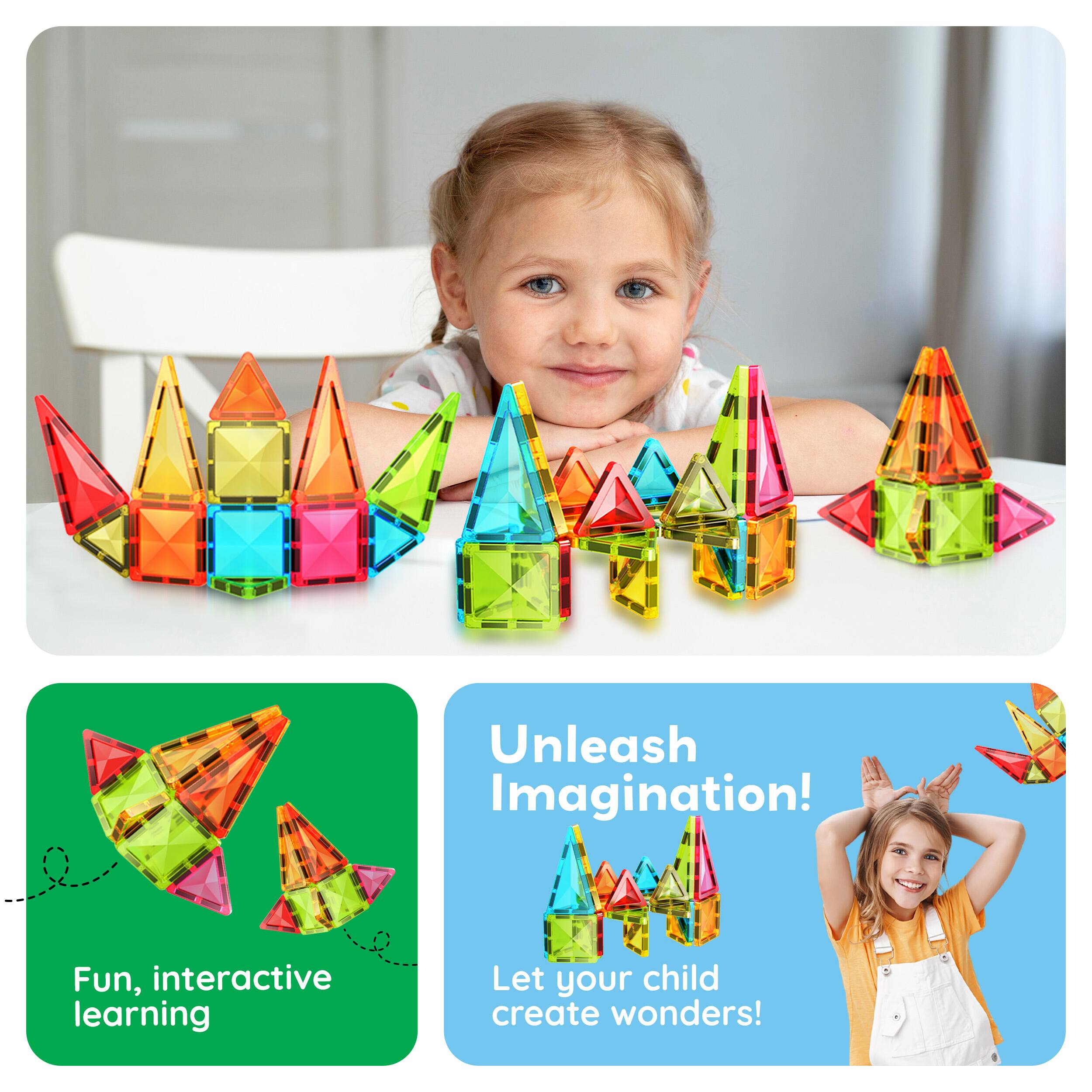 Unleash Imagination!  
Fun, interactive learning  
Let your child create wonders!