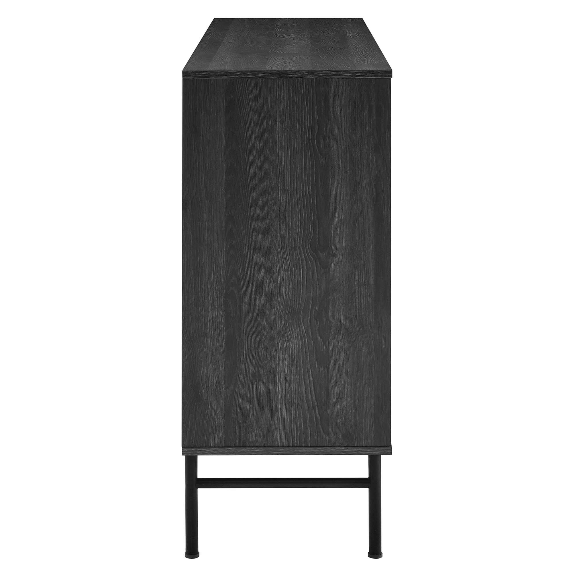 Alt View 5. Modway - Harper Chevron Sideboard by Modway - Black.