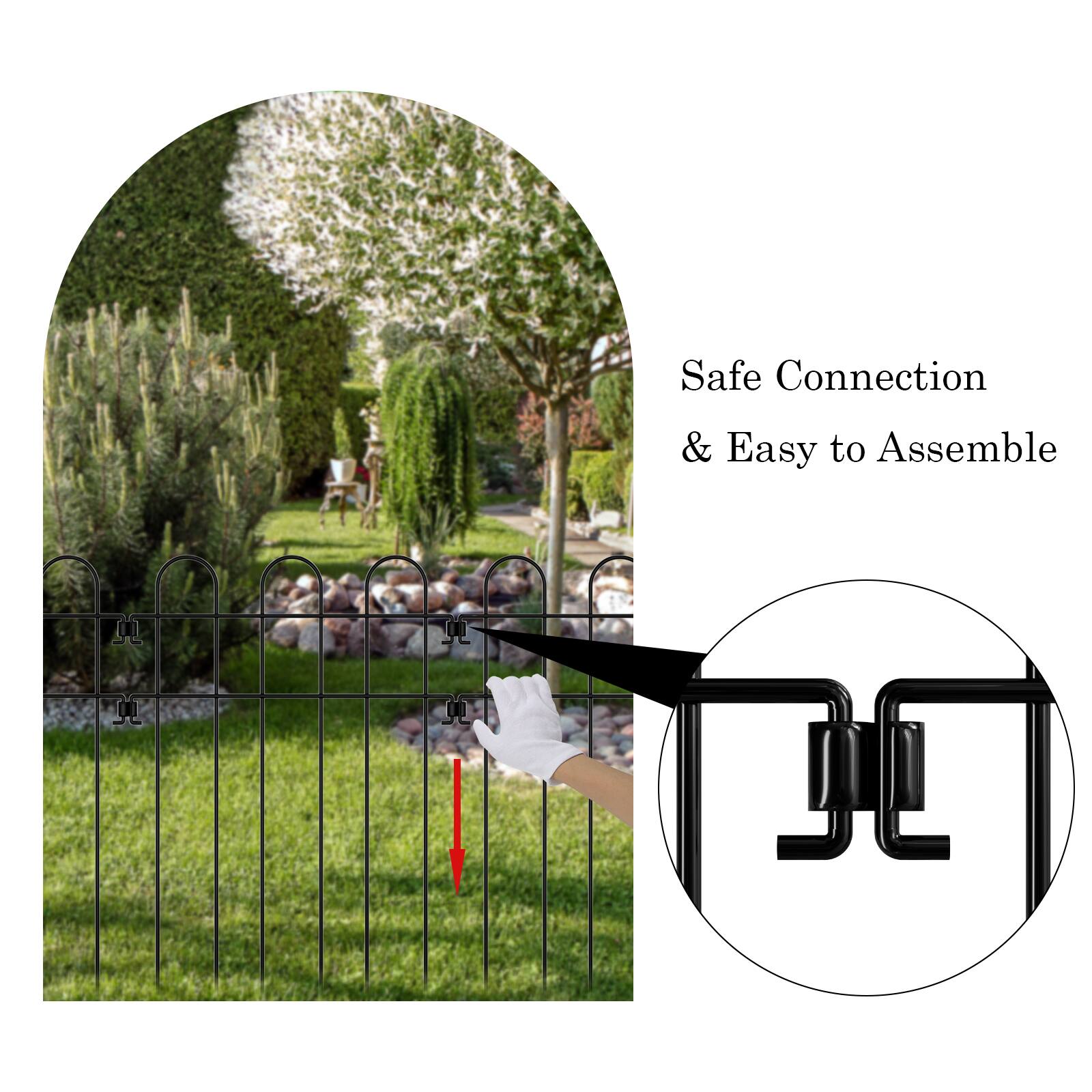 Safe Connection & Easy to Assemble
