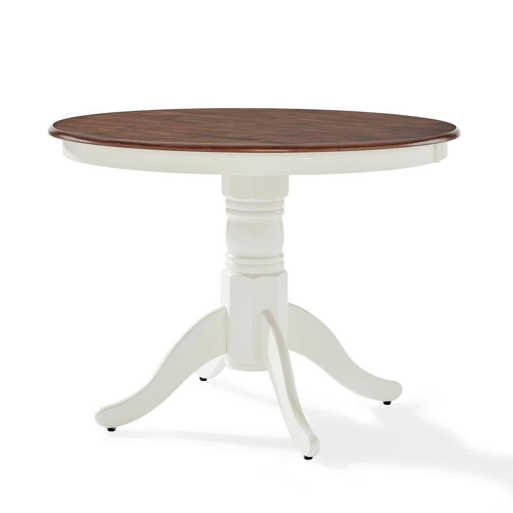 Crosley Furniture - Shelby Round Dining Table - White