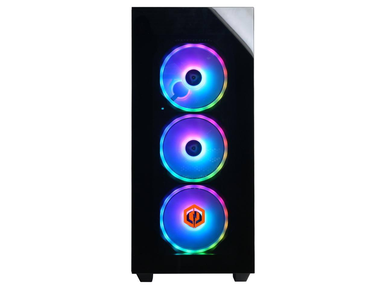 Alt View 1. CyberPowerPC - CyberPowerPC Gamer Master GM70939 - Ryzen 5 5500, 16GB DDR4, RTX 3050 6GB, 1TB NVMe SSD, Windows 11 - Black.