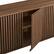 Alt View 6. Modway - Fortitude 75" Curved Sideboard Storage Cabinet by Modway - Walnut.