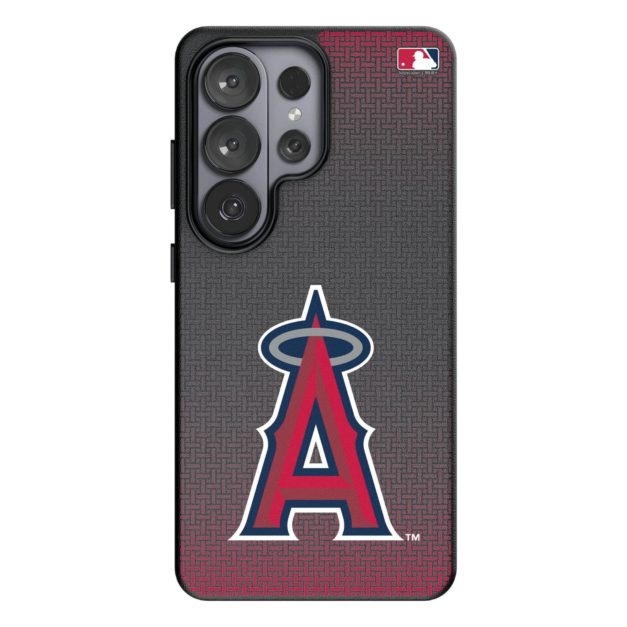 Keyscaper - MLB - Los Angeles Angels Linen Galaxy Magnetic Bump Case - S26 - Black price history on PriceWatchPro