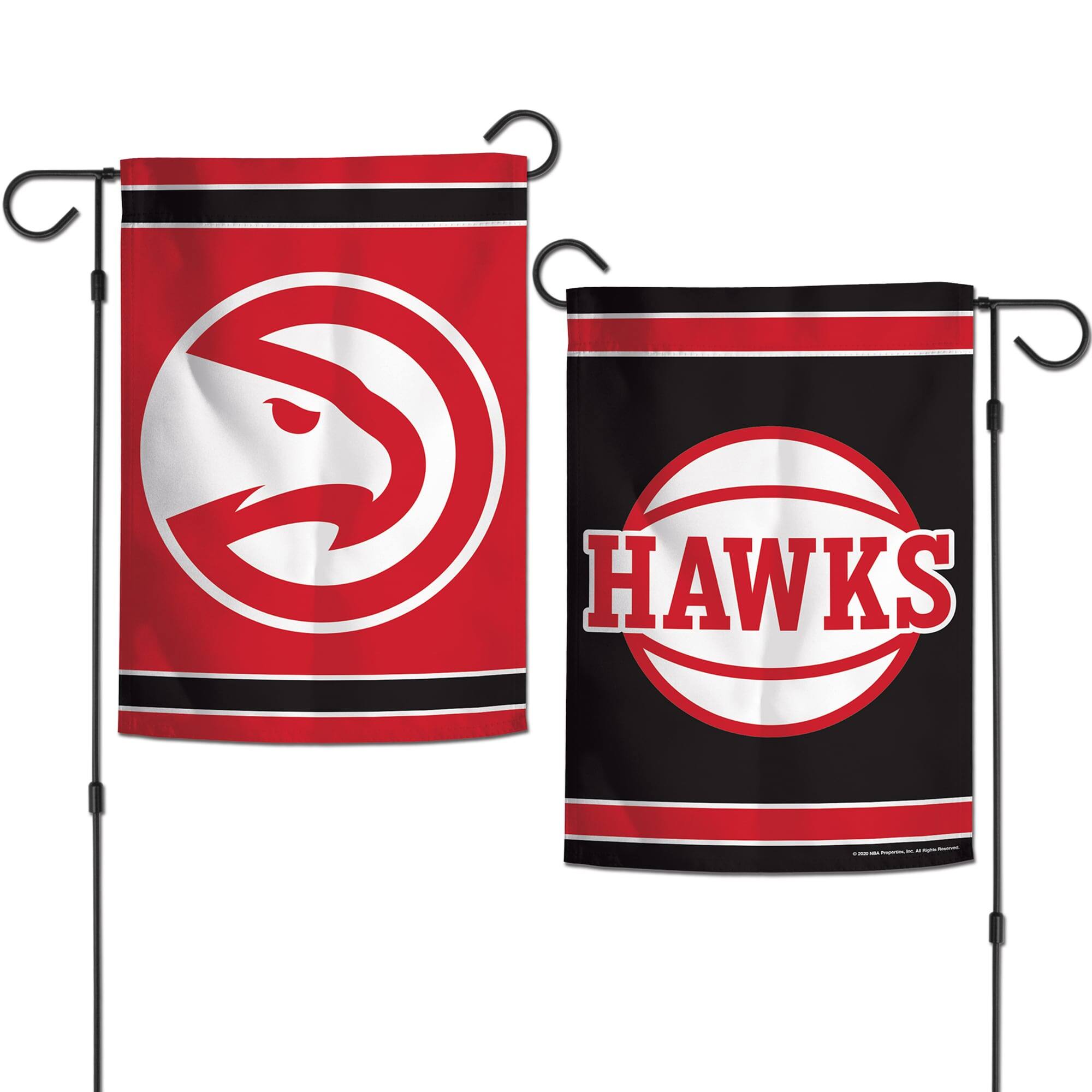 Alt View 2. WinCraft - Atlanta Hawks 12'' x 18'' Favorite Team Garden Flag - Multicolor.